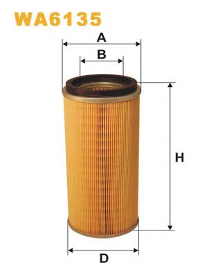 WIX FILTERS wa6135 -  Воздушный фильтр